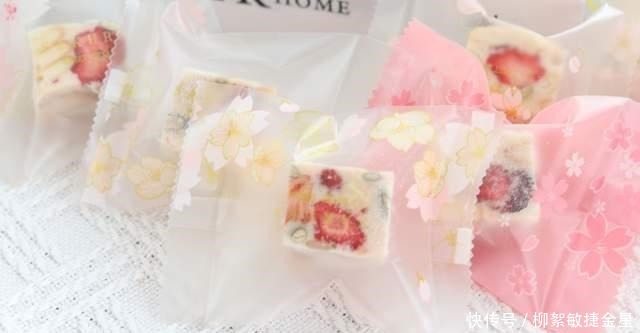 教你做草莓雪花酥，看一遍就会，今年过年不买糖果喽