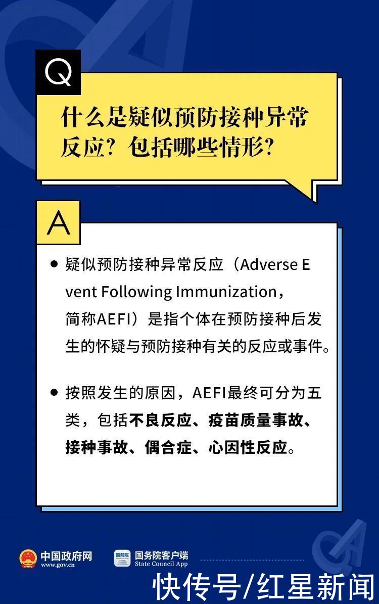 疫苗|关于新冠疫苗接种不良反应，国务院发布12个权威解答