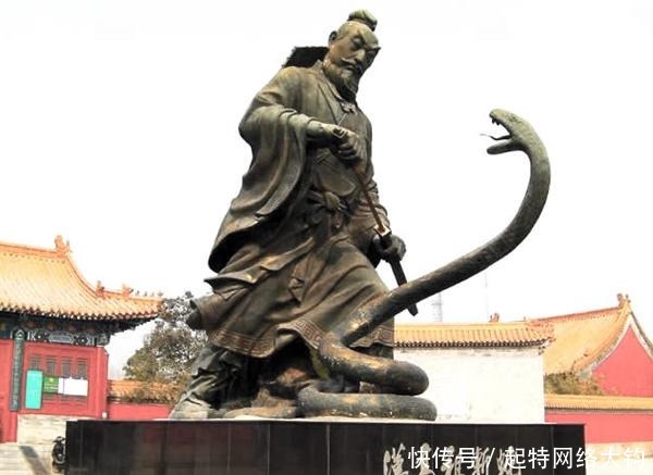 汉高祖|汉高祖刘邦家房前奇树,刨倒给祖父打棺材,刘家开始转运了