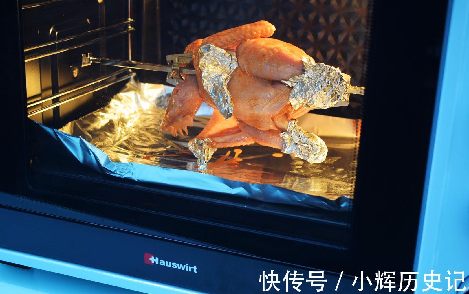 保鲜袋儿|奥尔良烤全鸡，香酥美味，干净健康