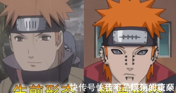 火影忍者|火影忍者佩恩六道前世形象对比,弥彦从青蛙变成了冷酷王子