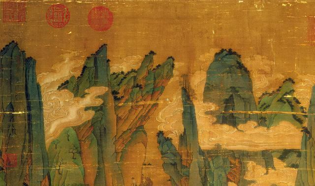 明皇幸蜀图!唐代一幅《明皇幸蜀图》,又被称为妖女祸国图,估价8000万