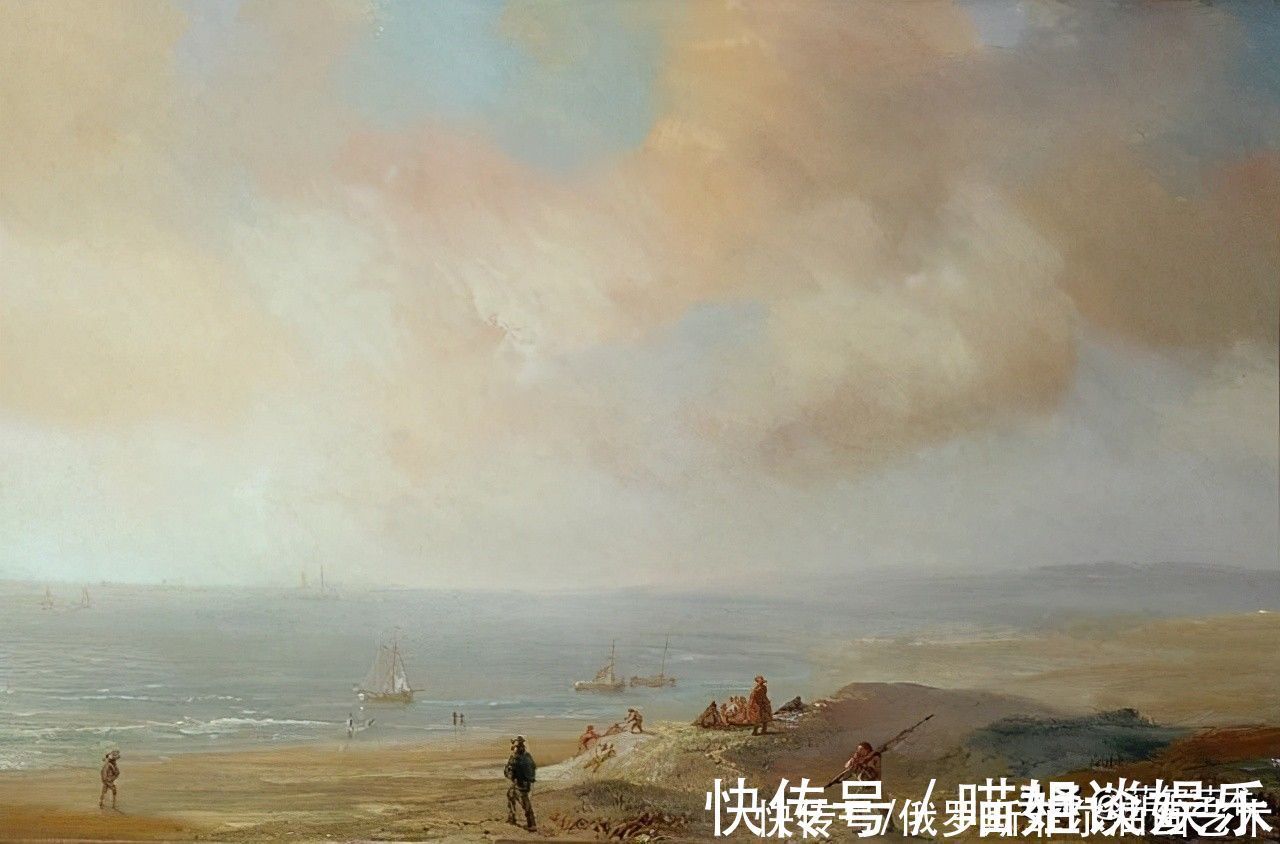 艺术作品|法国画家让·安托万·西奥多·德古丁海战、海景油画艺术作品欣赏