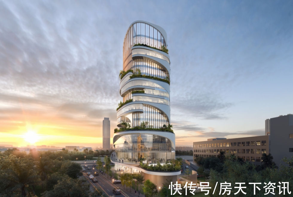 福州|宛若空中花园！福州将新增一酷炫建筑