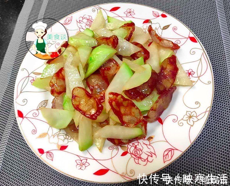 蒜苗|腊肠别总炒蒜苗了，搭配此菜一起炒，鲜香又爽口，大人孩子都爱吃