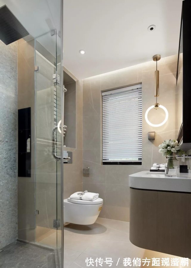 居室|128平现代轻奢风三居室现代感十足,一个端庄而又大方的家