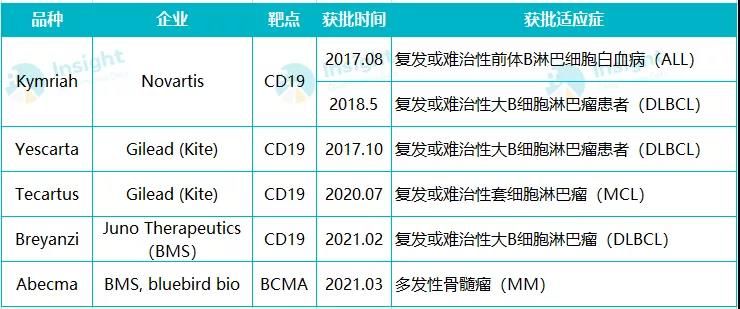 新药|刚刚！国内首个1类新药CAR-T产品获批上市