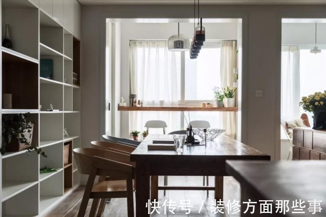 二居室|89平现代风二居室,整个空间充满时尚清新气质