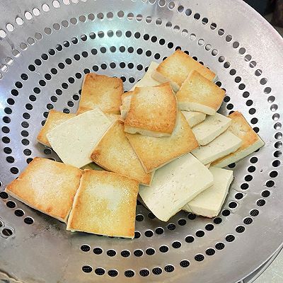 香葱煎豆腐
