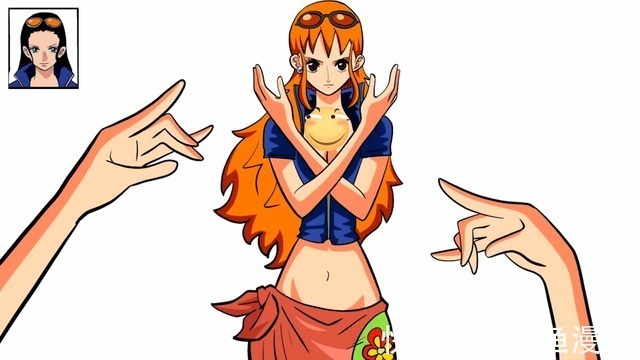 黑寡妇|当娜美换上同伴的衣服,乌索普装青春靓丽,索大装最帅气