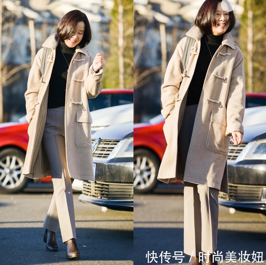冬季 见过世面的50岁女人,冬季穿衣不做作,简约优雅才是关键