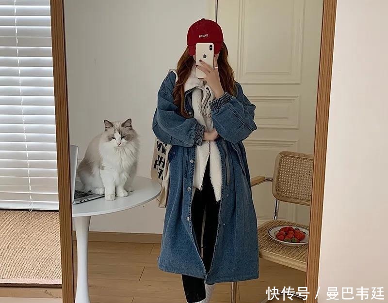 女生春季牛仔裤外套穿搭推荐