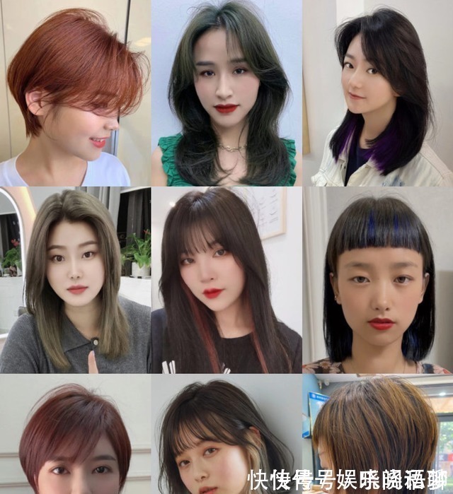 瘦脸 女发别乱剪,100多款新发型送给大家,你看美不美