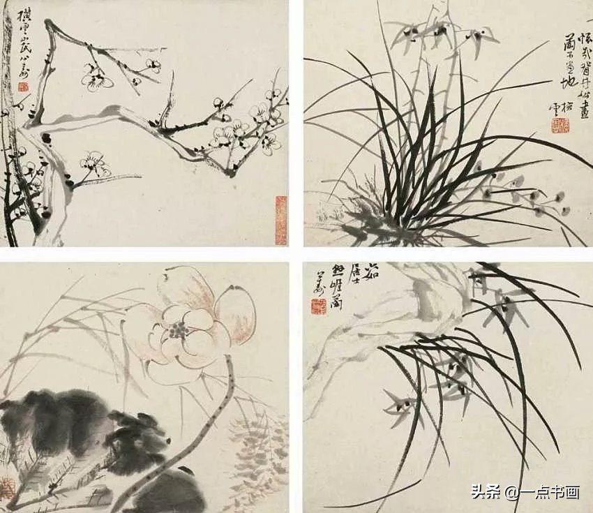 清健!晚清画家 胡公寿:集诸家之妙,山水花卉自成一体