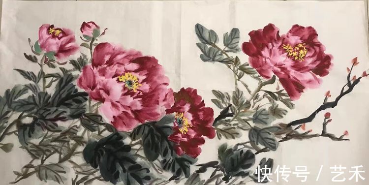 牡丹王@女画家徐志娟——中国画都牡丹王