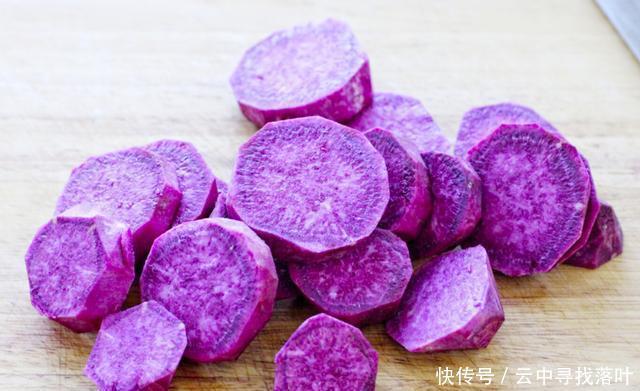 馒头|貌美如花的紫薯馒头,我家隔三差五做一次