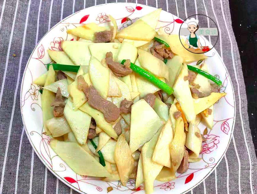 爽口|夏天记得多吃此,简单一炒,鲜滑爽口,低脂饱腹,多吃还美白嫩肤