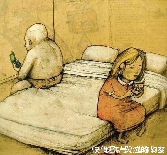 插画&这组内涵插画,刚看第一张笑喷了,看到第三张我就泪奔了