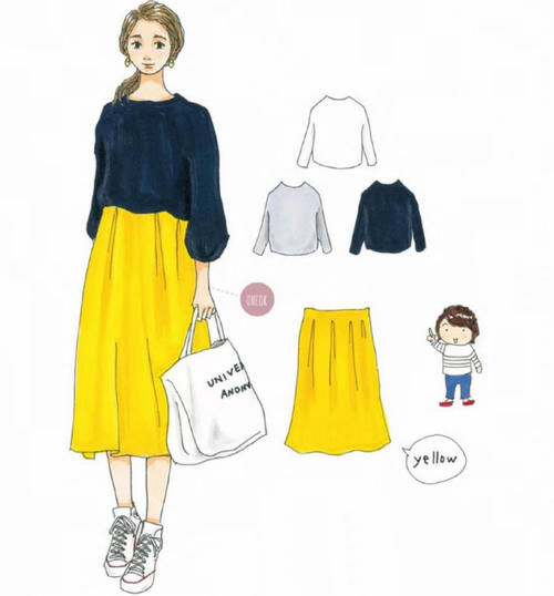 为什么说穿衣是穿“灵感”？日本手绘穿搭的秘密，告诉你穿衣真相