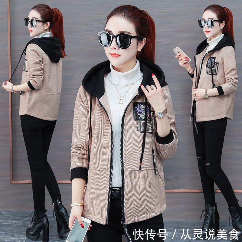 毛呢外套 小个子女人就别跟风穿长大衣,刚上新一种呢外套,上身贼洋气