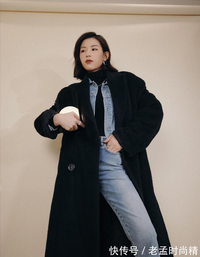 小西装|大衣里面穿什么?四十岁的女性尝试这样搭配,高级时髦又得体