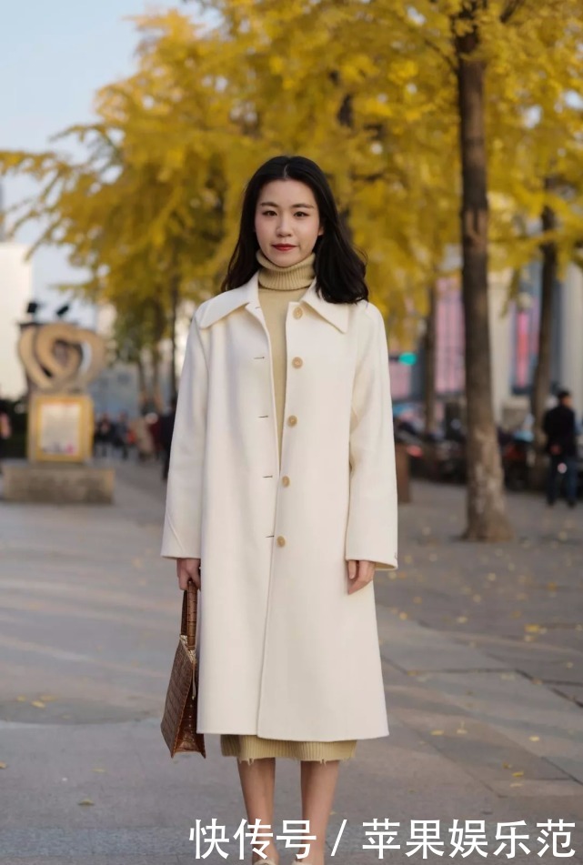 无可救药|秋冬穿大衣+裙子,美得无可救药!