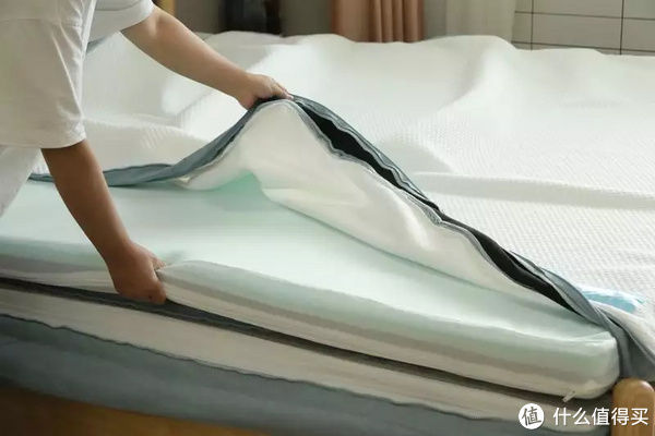 分区|780个弹簧9个分区，软硬双面设计，网易云舒零压感床垫体验