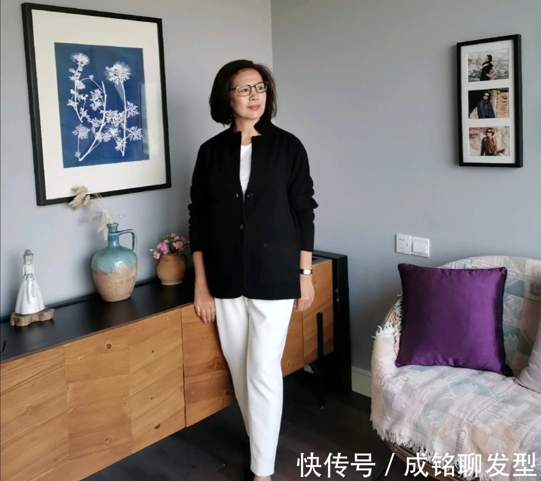 印花|六十岁左右的中老年女性,别犯这几个穿衣搭配错误,显老又没品位