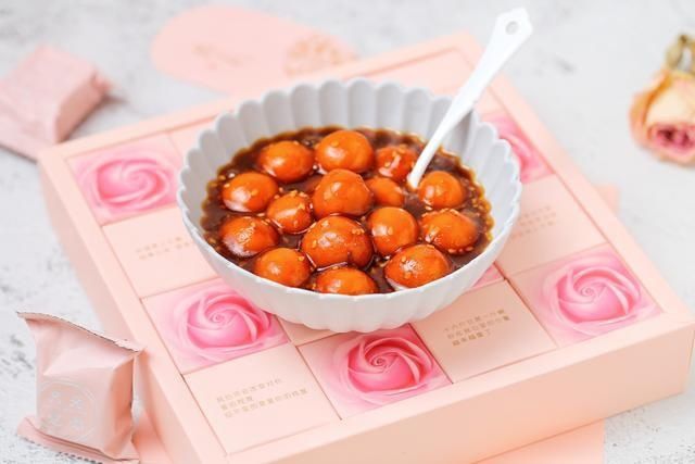 红糖|女生姨妈期必备甜点，软糯Q弹、香甜美味，手脚不凉肚子也不疼了