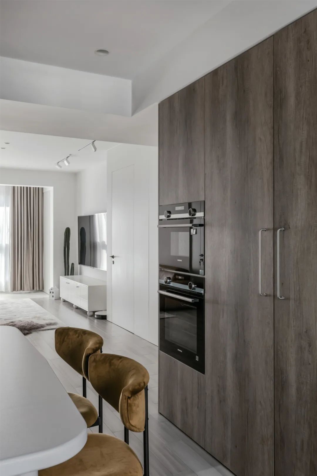 简约|130㎡简约舒适宅，简单与优雅，清新的空间，让生活自然舒坦