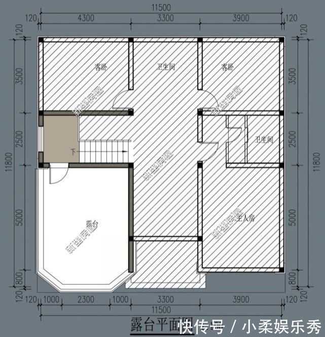 起居室|准备了25万回农村盖别墅,这6套图纸,大家看看哪套好