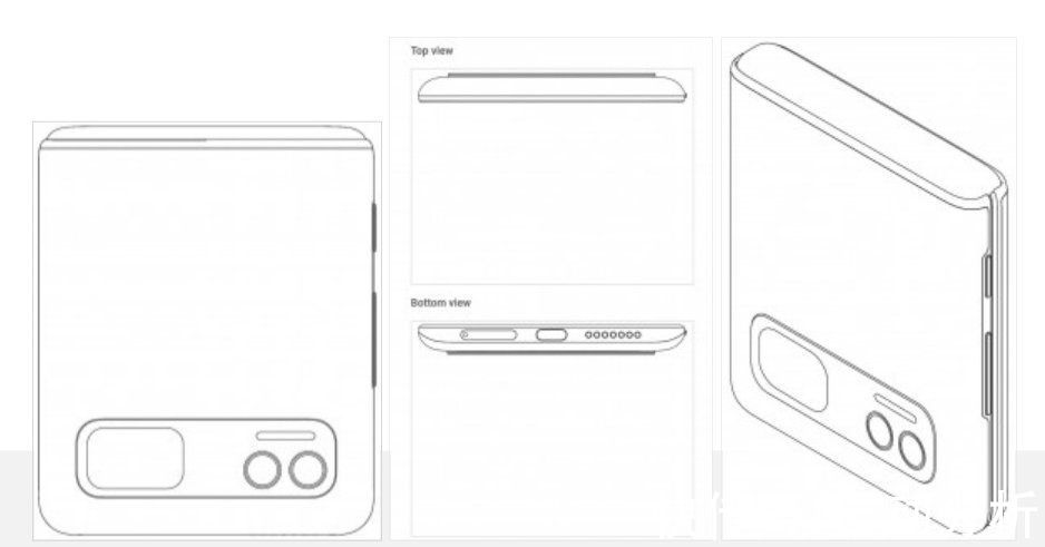 曝光|小米翻盖折叠手机专利曝光，双摄+副屏设计瞩目