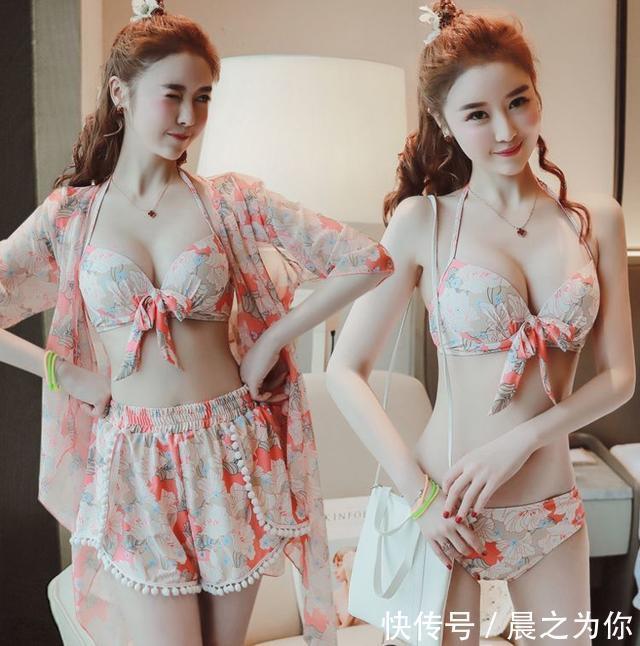 泳衣 -比基尼泳衣小姐姐,优雅温和,穿出青春靓丽!