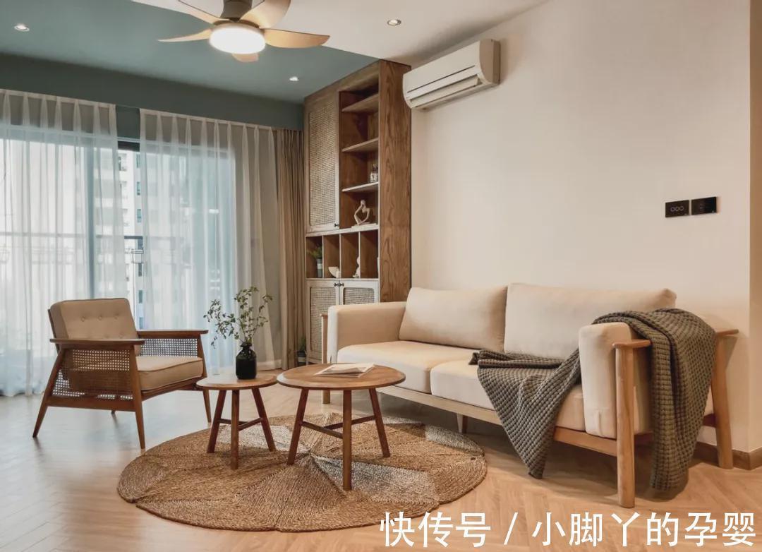 舒适|我心动的有娃之家长这样，108㎡复古独特，全屋一尘不染极度舒适