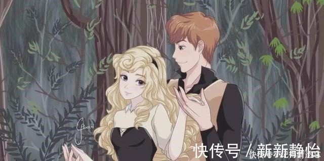 欧美风|迪士尼公主当欧美风变成日漫风,白雪公主变漂亮了,茉莉变白了