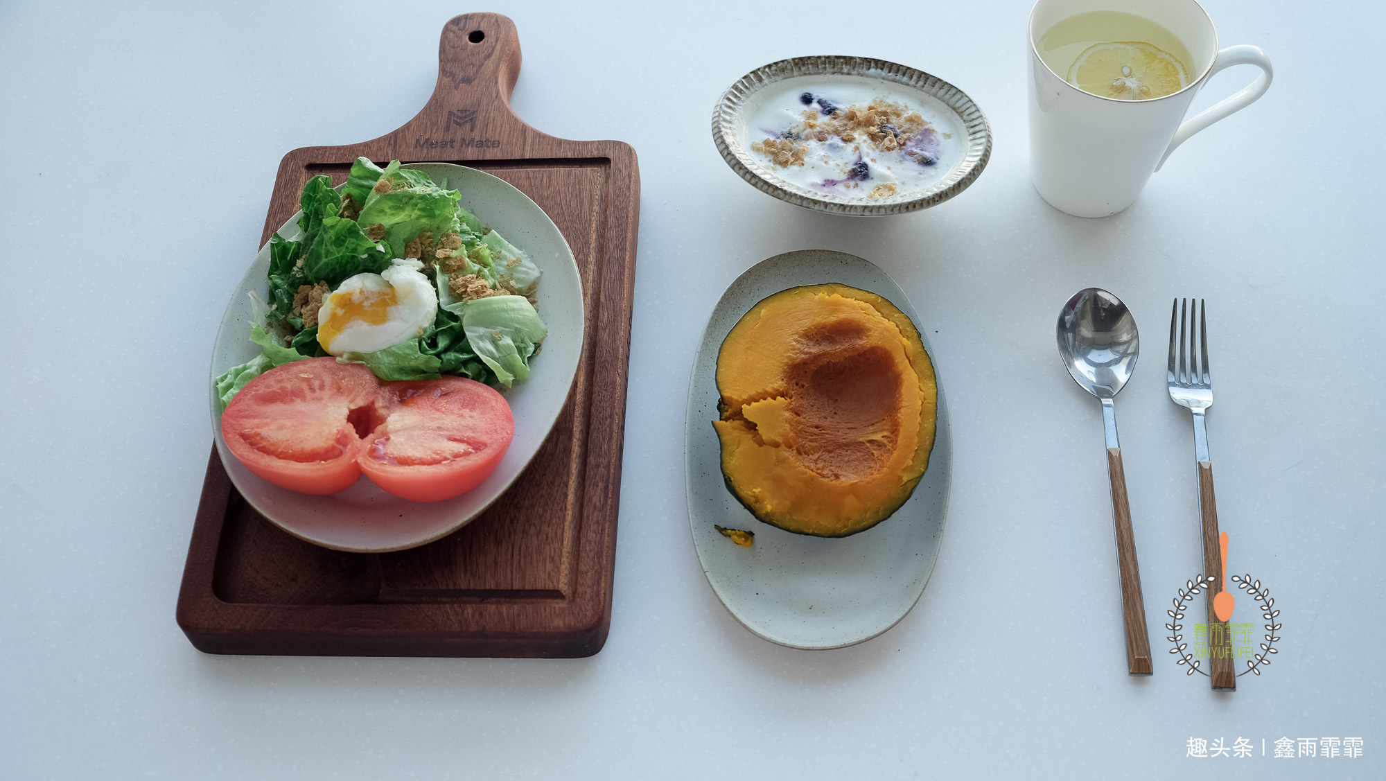 南瓜|冬季的降火早餐,虽然基本都是素食,但是营养丰富均衡,不输肉菜