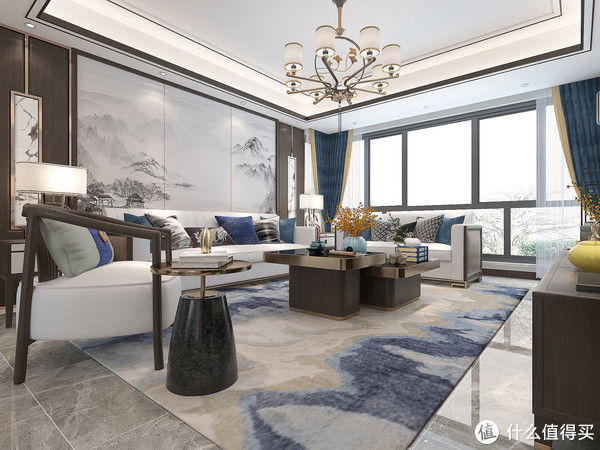 改造|深圳夫妻的精装房改造，客厅把我迷住了，新中式风，非常显高级感