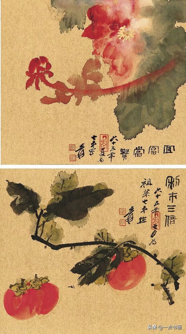 工笔&张大千 花鸟画100幅高清欣赏