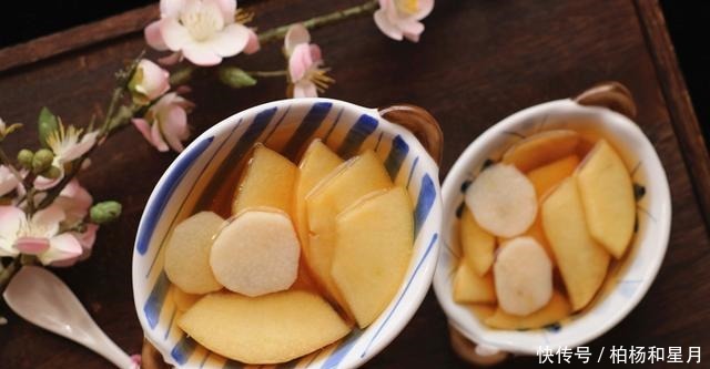 春天,把苹果和山药一起煮,我家每周喝3回,很多人不知道有啥用