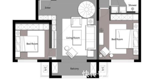 轻奢|130㎡最艺术的现代轻奢风格，这种设计太有意思了！