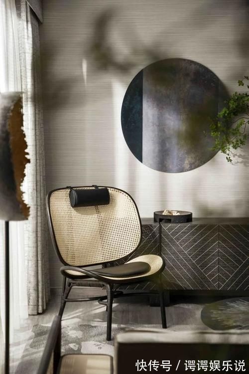 诗情画意|看了她122㎡新家,才懂得何为中式风,入户第一刻,便是诗情画意