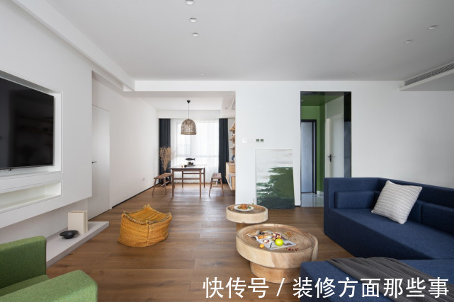 改造|98平二居室改造,让人在现代极简与返璞中流连