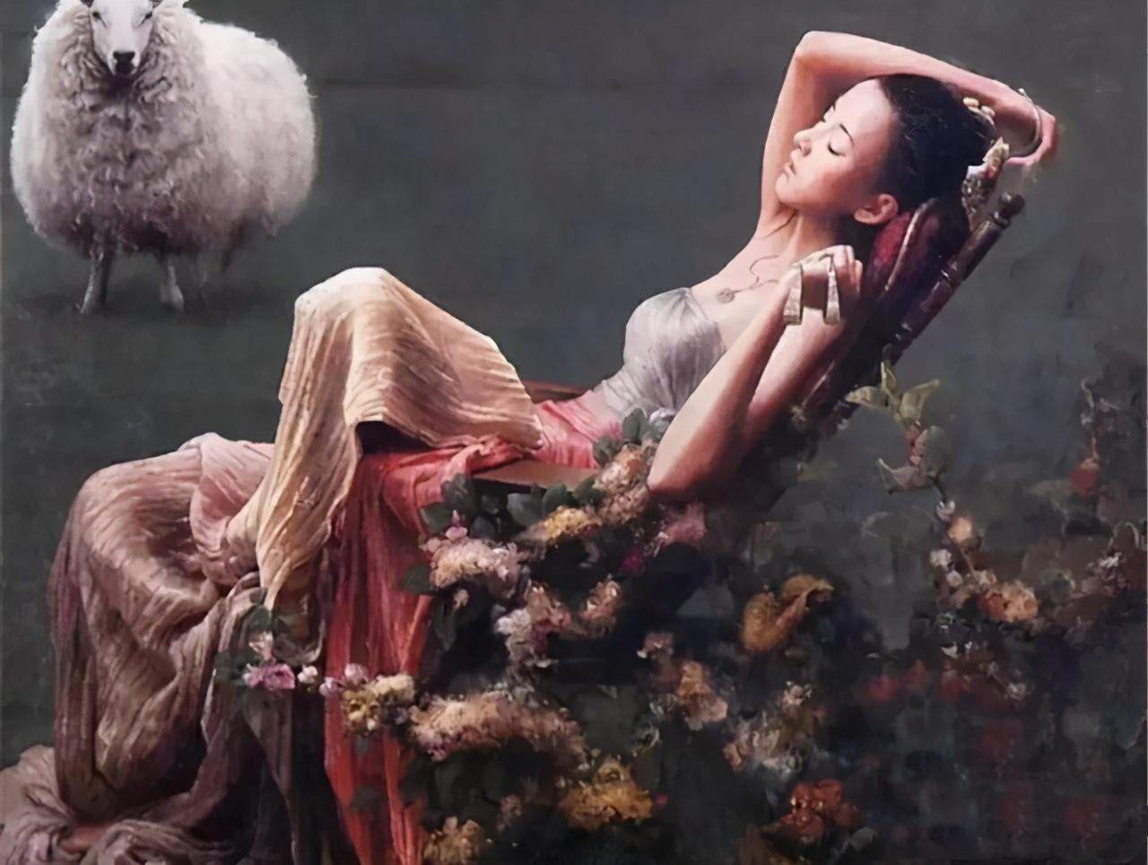 他笔下的美女被无数次盗用!