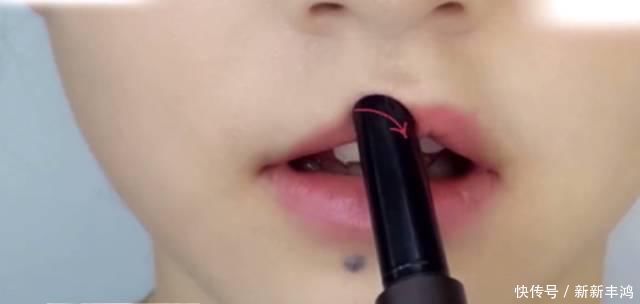 唇蜜|口红太贵?姑娘只用了1支口红 画出了8种唇色!