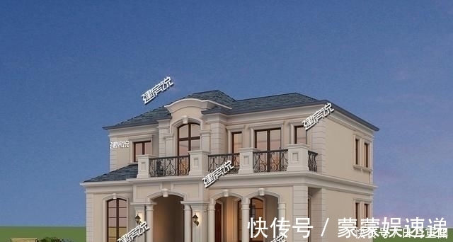预算|准备在农村建房预算20万左右的，看看这款法式别墅，准没错