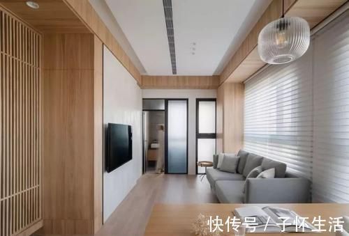 开放式|56平日式风小户型,开放式餐厨,居住起来超舒服