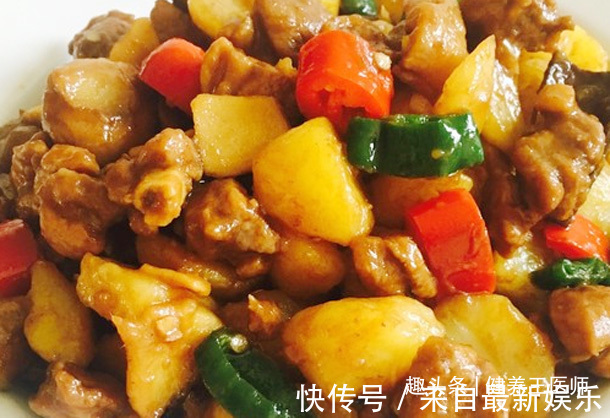 土豆炖鸭|女性抗寒能力差经常感冒头晕,多吃滋补菜,强健体质身体棒