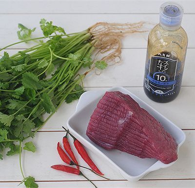 菜板|香菜拌牛肉