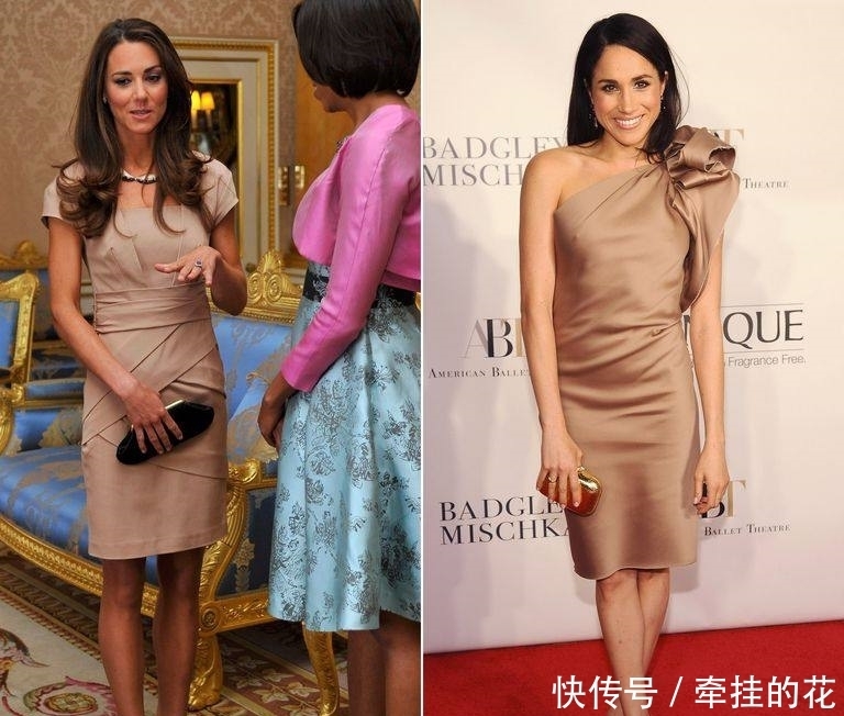 凯特王妃与梅根时尚造型大比拼,都穿同色调衣服,谁更时髦呢?