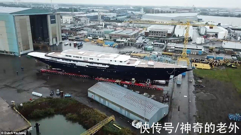 大游艇|贝索斯5亿美元造大游艇，可1.6万公里不加油，造船方不乐意证实